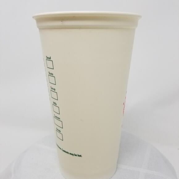 Starbucks NEW Set2  Reusable Wreath Mugs - Picture 9 of 10